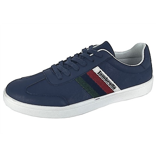Lambretta Casual Lace Up Trainer Navy